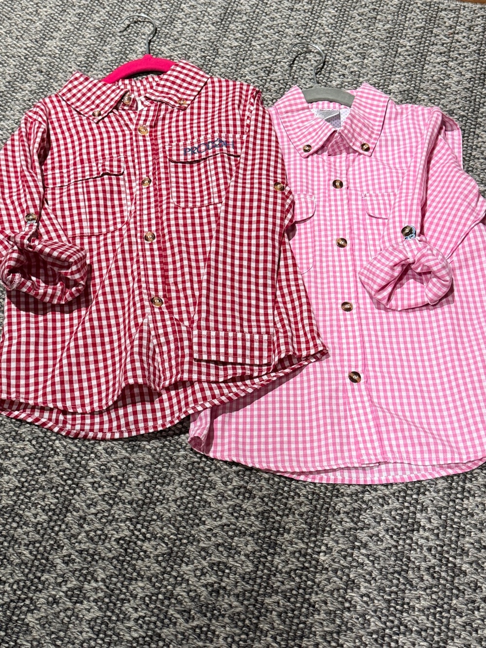 Bundle of 2 Prodoh fishing shirts